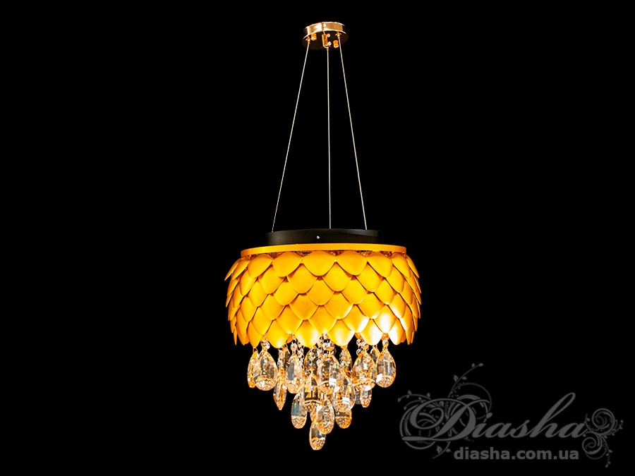 Современная хрустальная люстра