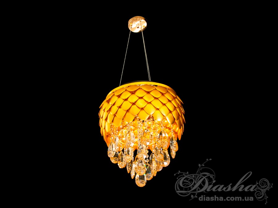 Современная хрустальная люстра