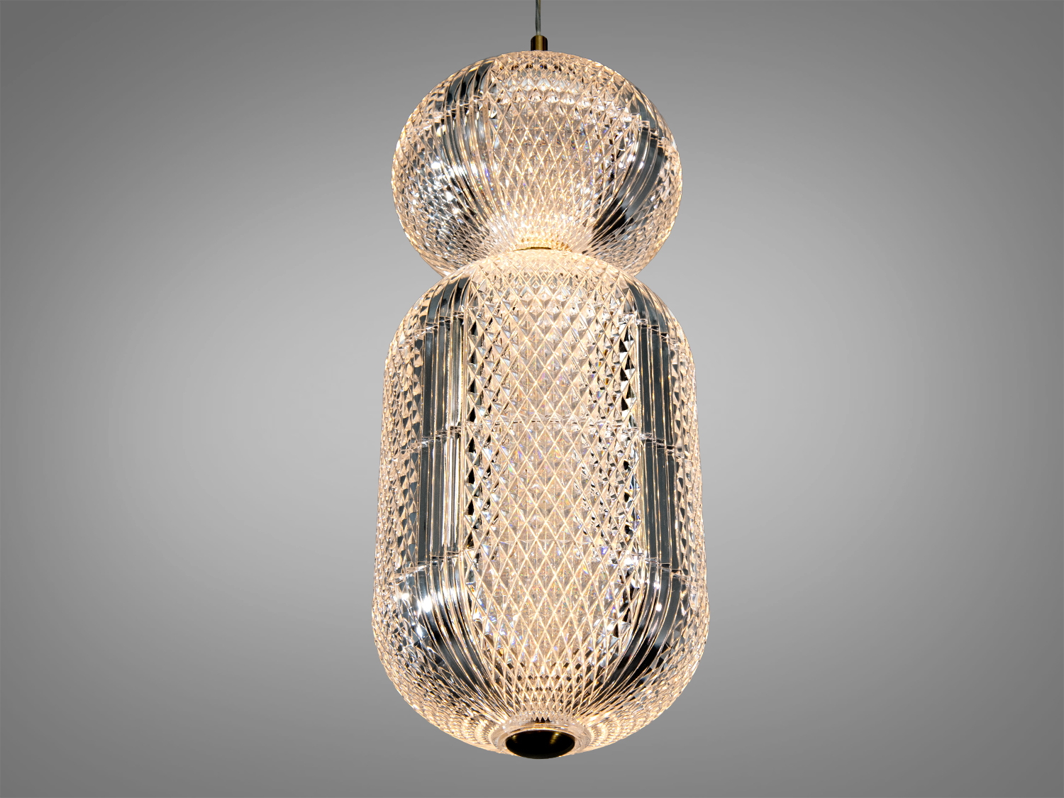 Підвісний світильник Diasha золото LED 9 Вт