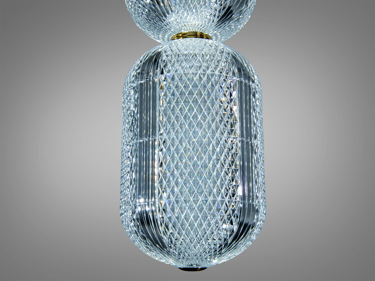 Підвісний світильник Diasha золото LED 9 Вт