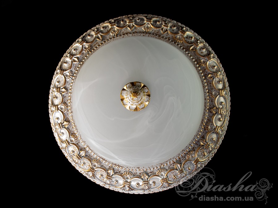 Потолочный светильник в античном стиле на 2 лампы