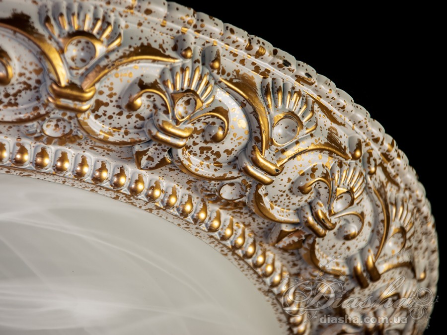 Потолочный светильник в античном стиле на 2 лампы