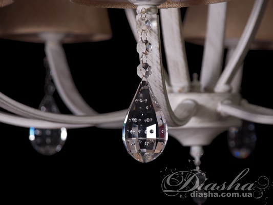 Сучасна класична люстра з подвійними абажурами