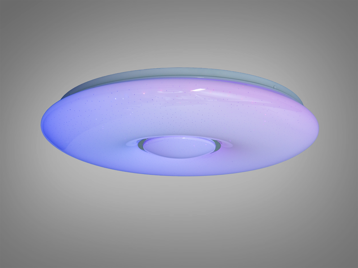 Стельова смарт LED люстра біла 80Вт RGB iLink