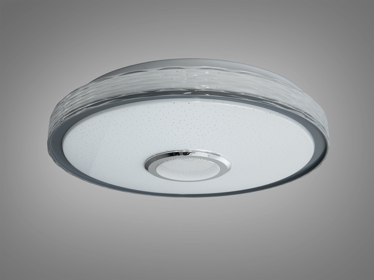 Стельова смарт LED люстра біла RGB 70 Вт Bluetooth