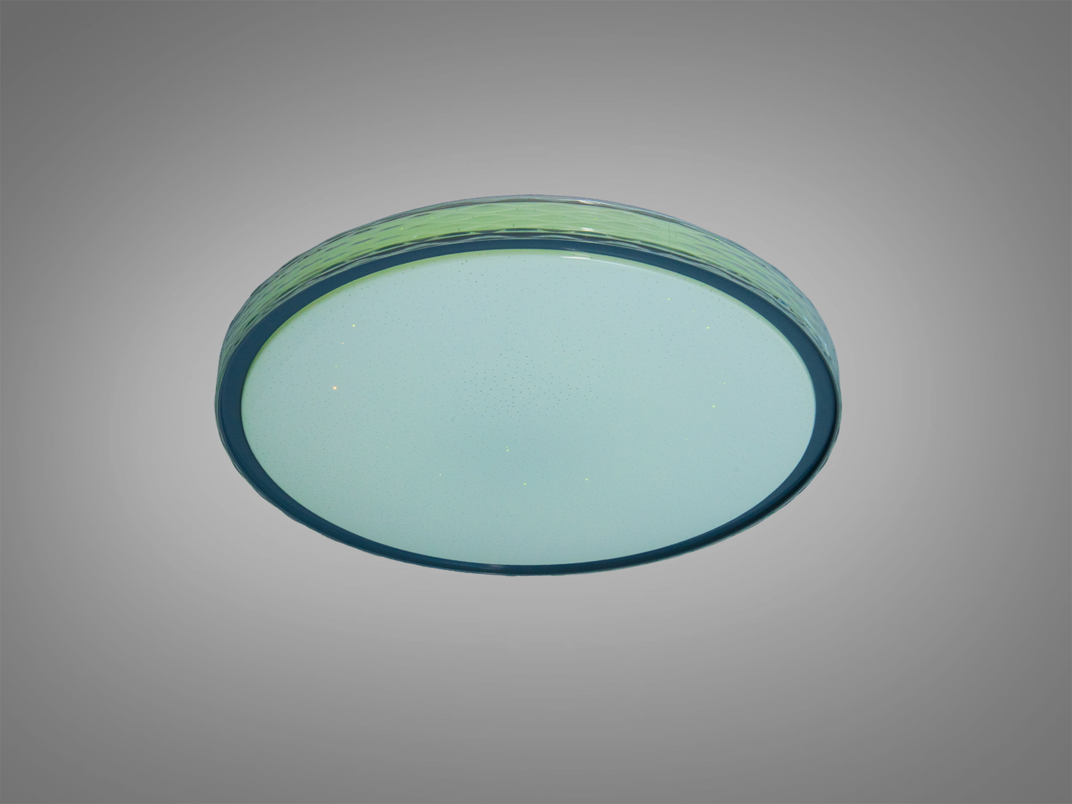 Стельова смарт люстра RGB біла 80 Вт пульт iLink