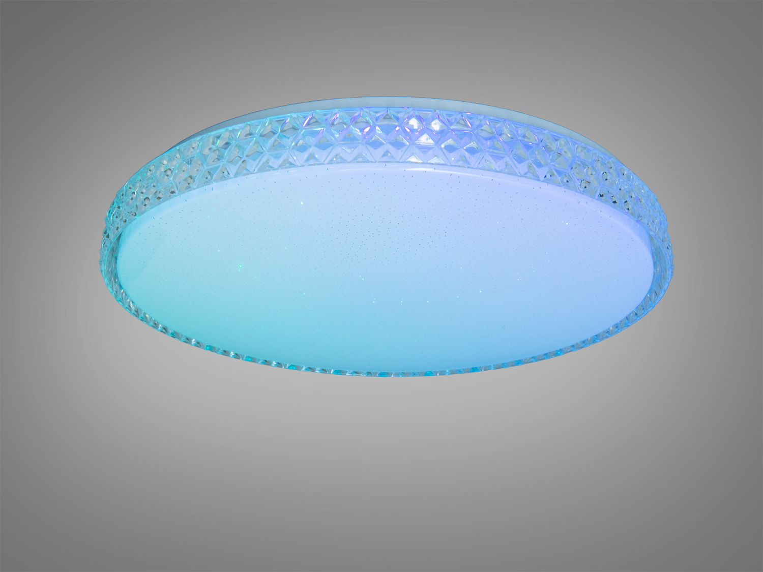 Рожева стельова лампа з круглою формою, ідеальна для дитячої кімнати. Вбудований світлодіодний модуль забезпечує рівномірне освітлення.