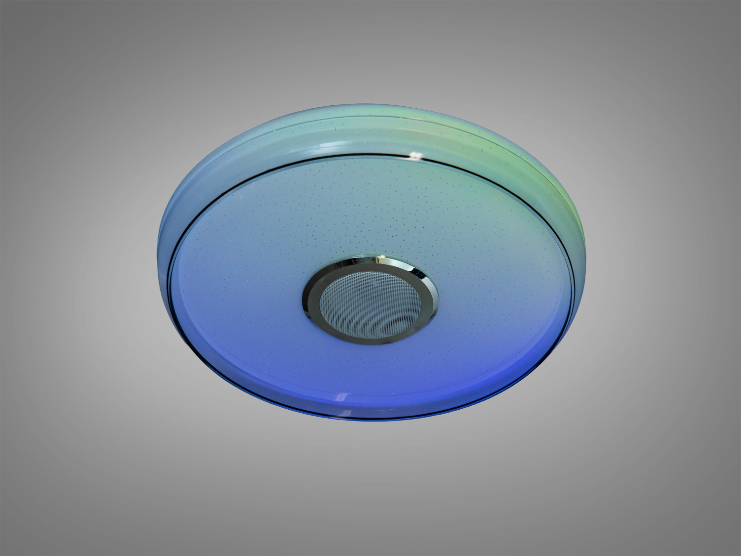 Смарт стельова люстра біла 70 Вт RGB Bluetooth