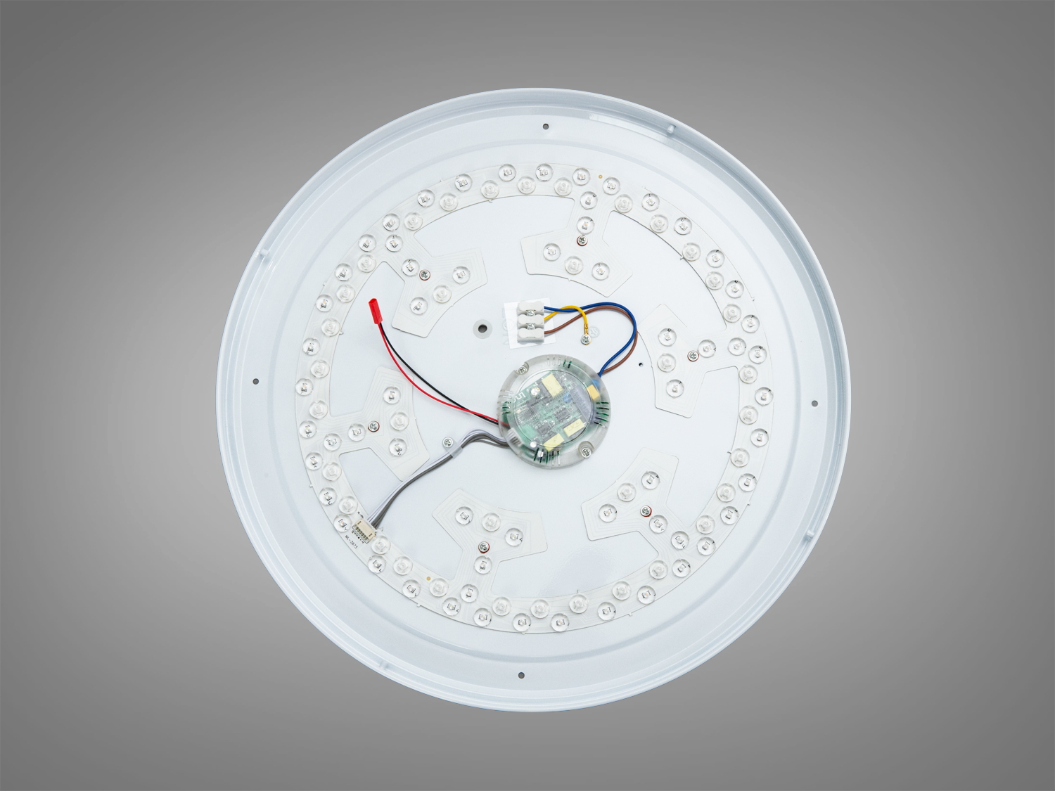 Світлодіодна смарт люстра Смарт біла 70 Вт RGB MP3