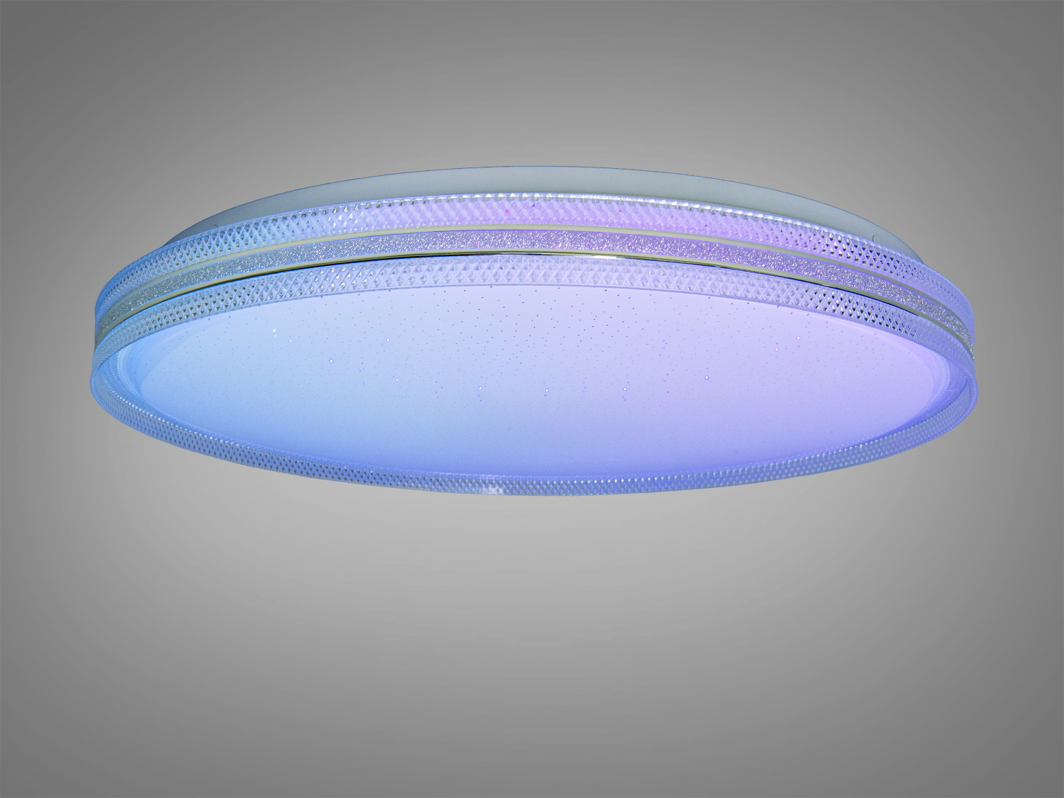 Світлодіодна лампа з боковим підсвічуванням, що створює ефект об′ємності, підходить для монтажу в будь-якому приміщенні.