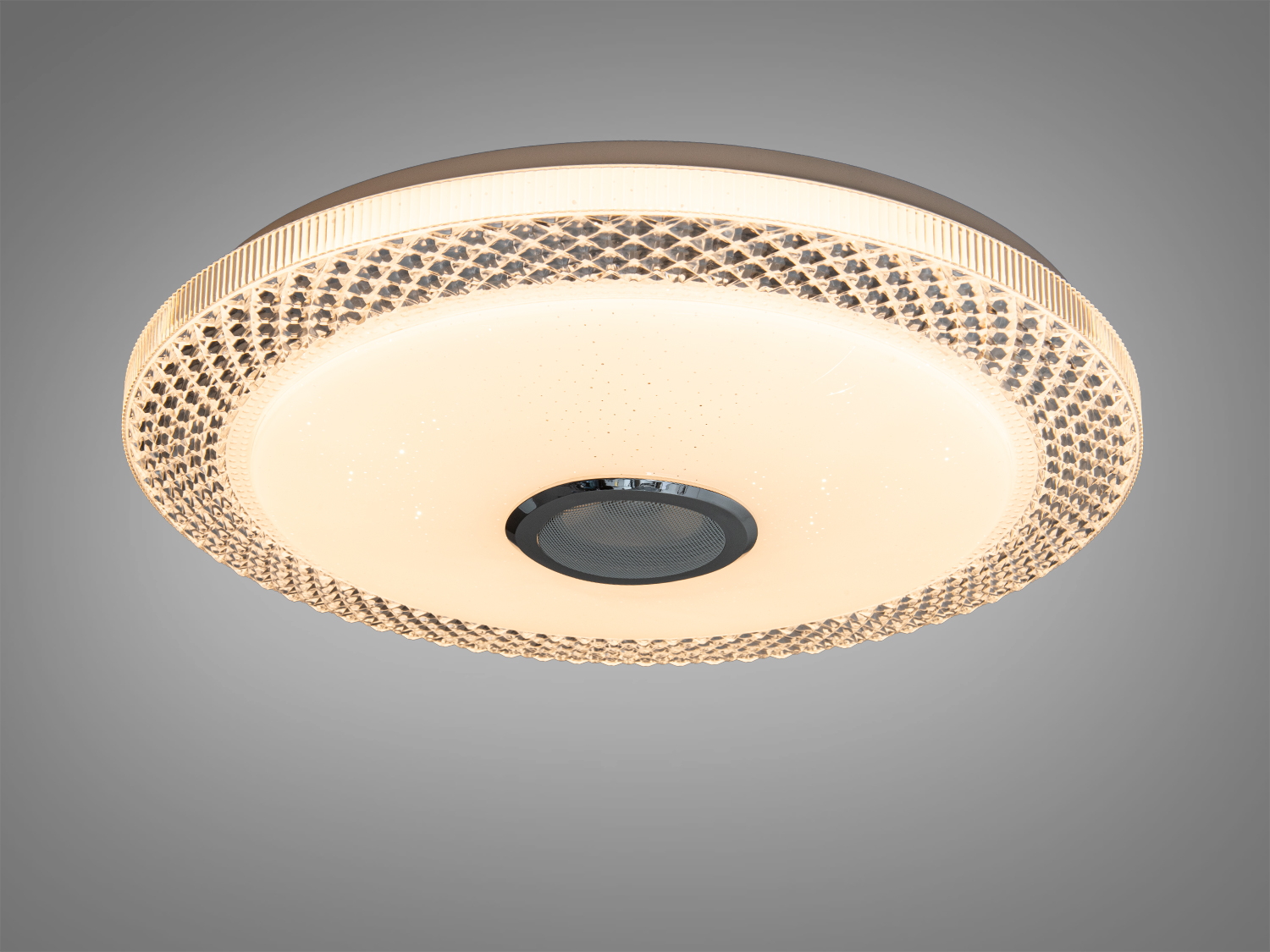 Світлодіодна смарт-люстра біла RGB 80 Вт 14 м²