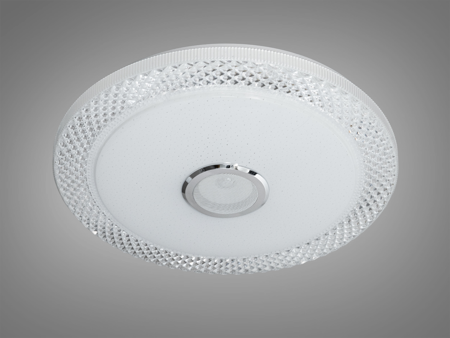 Світлодіодна смарт-люстра біла RGB 80 Вт 14 м²