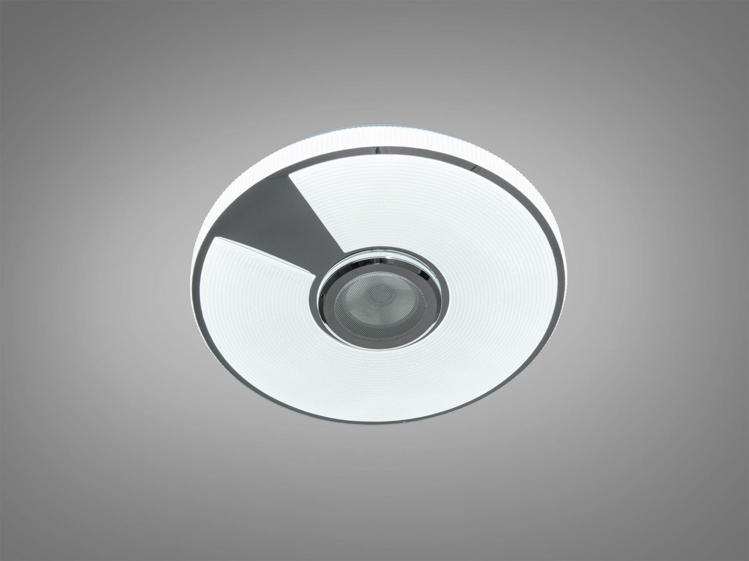 Стельова лампа з холодним білим світлом, що підходить для офісного простору. Має стильний сучасний дизайн.