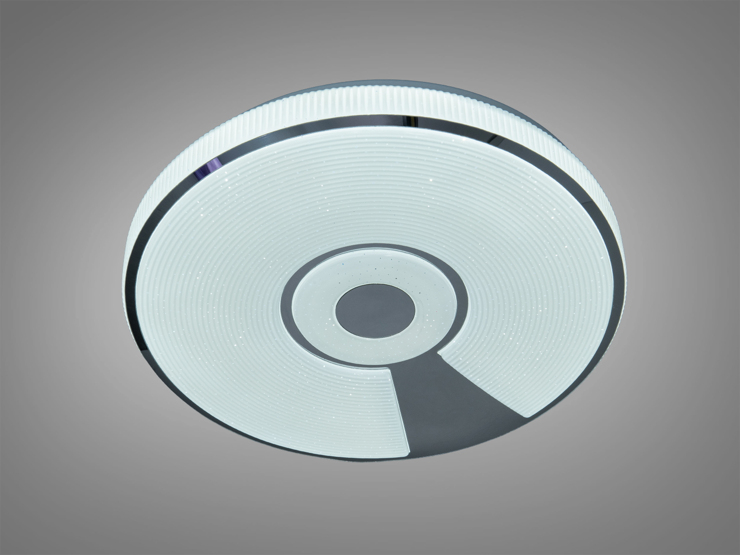 Смарт LED люстра RGB біла 70Вт пульт 12м²