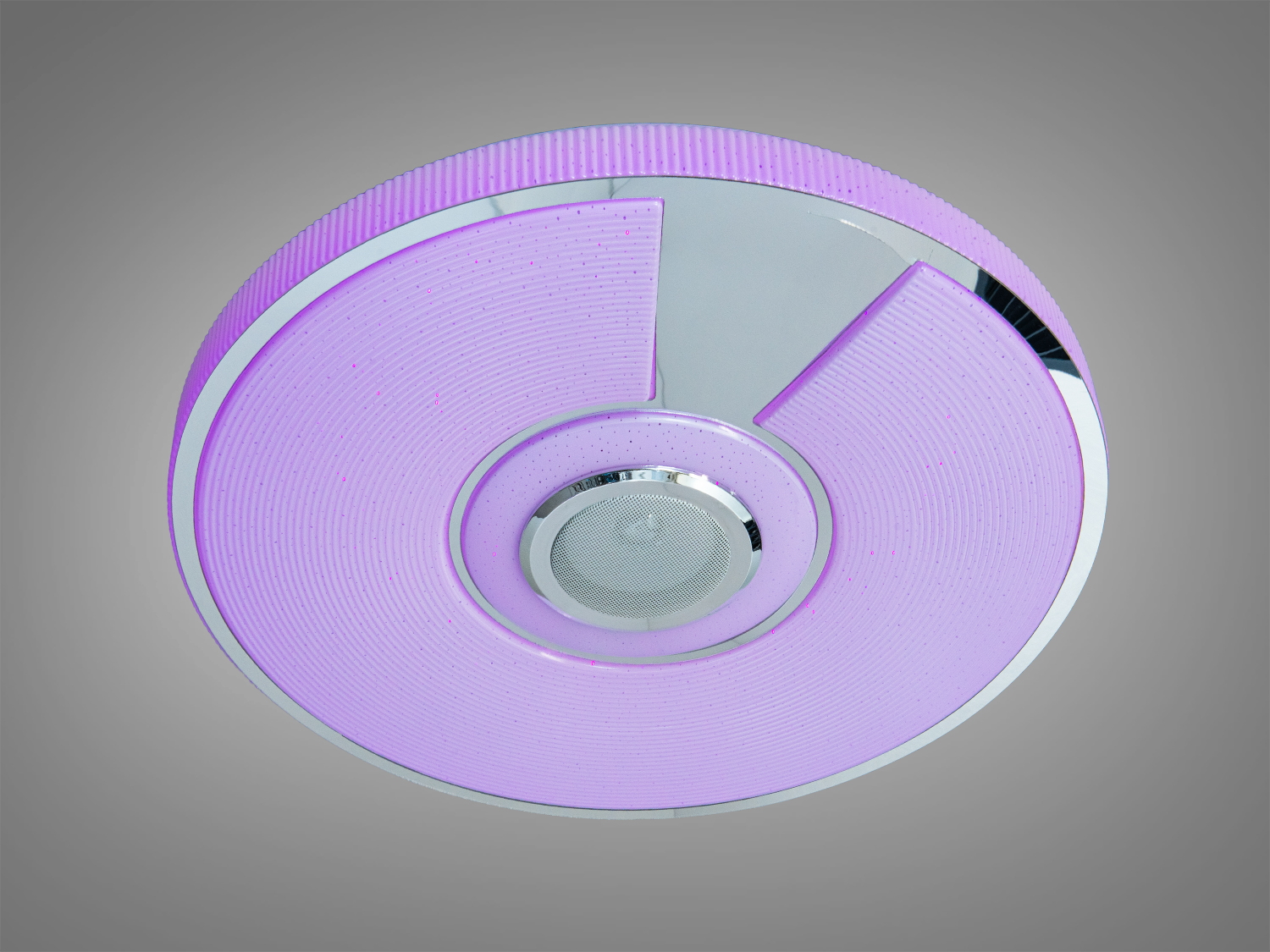 Смарт світильник RGB 80 Вт білий з колонкою