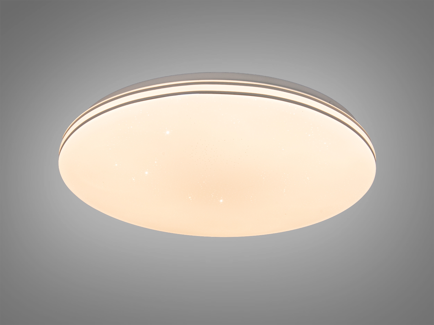 Смарт LED люстра кругла біла 80Вт RGB пульт iLink