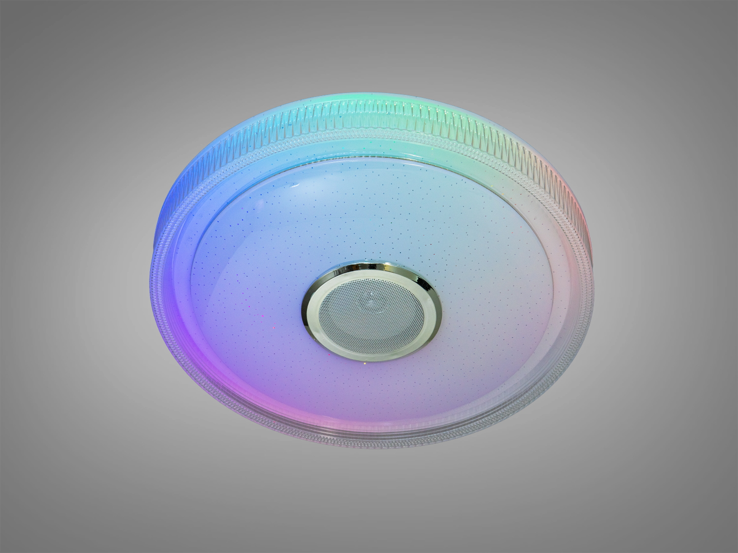 Стельова лампа з гладким скляним корпусом, що забезпечує рівномірне розсіювання світла, підходить для сучасних інтер′єрів.