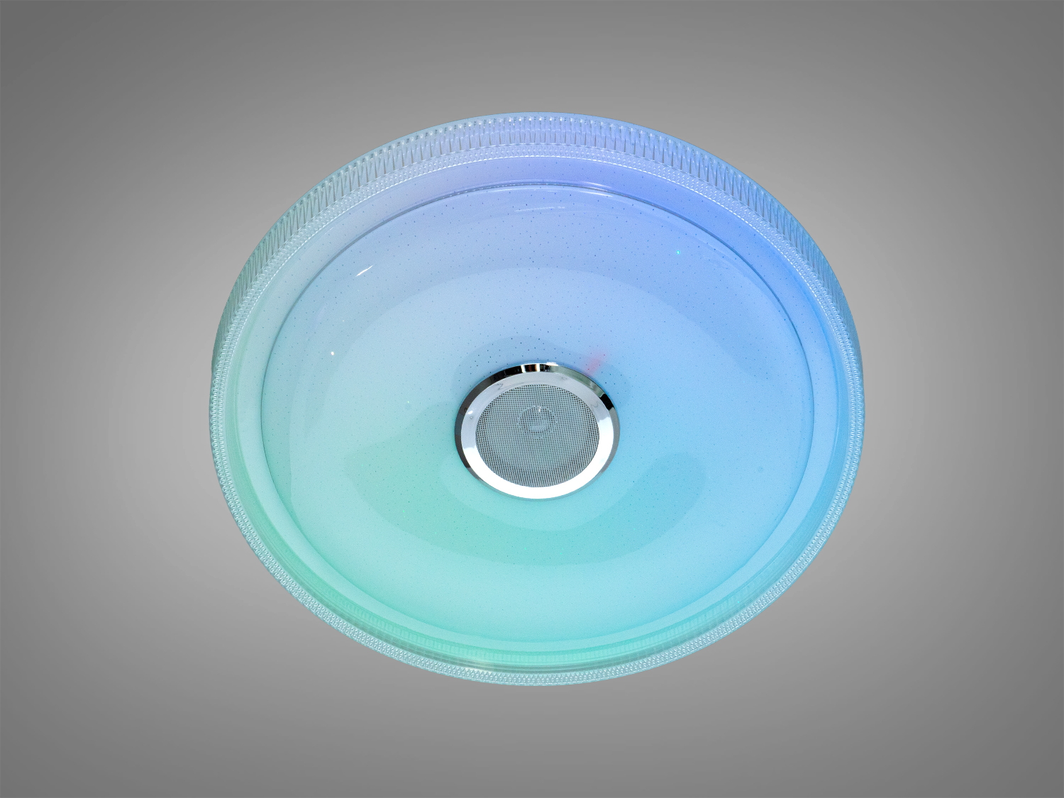 Стельова люстра LED Diasha RGB MP3 TUYA біла 80 Вт