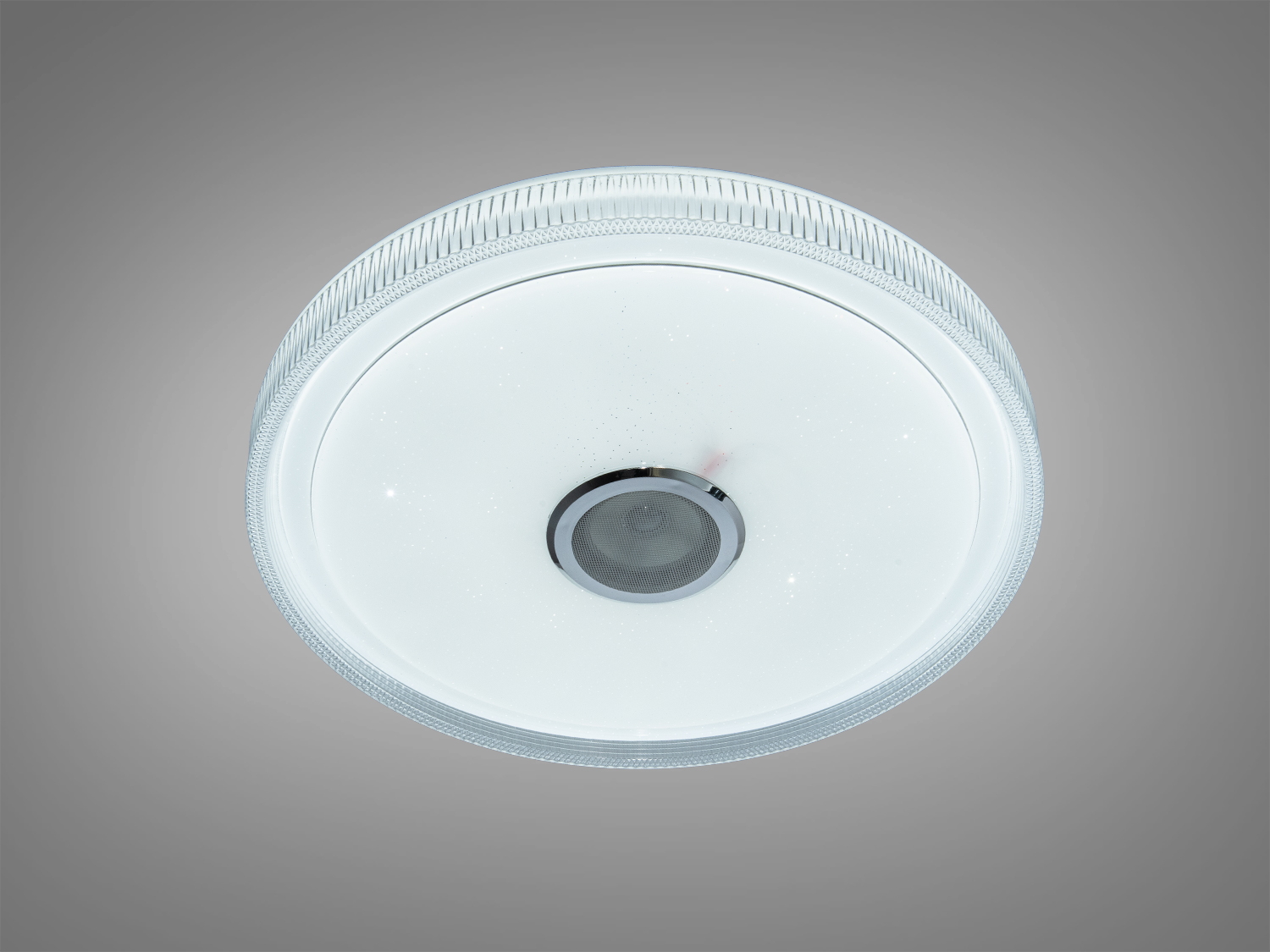 Стельова люстра LED Diasha RGB MP3 TUYA біла 80 Вт