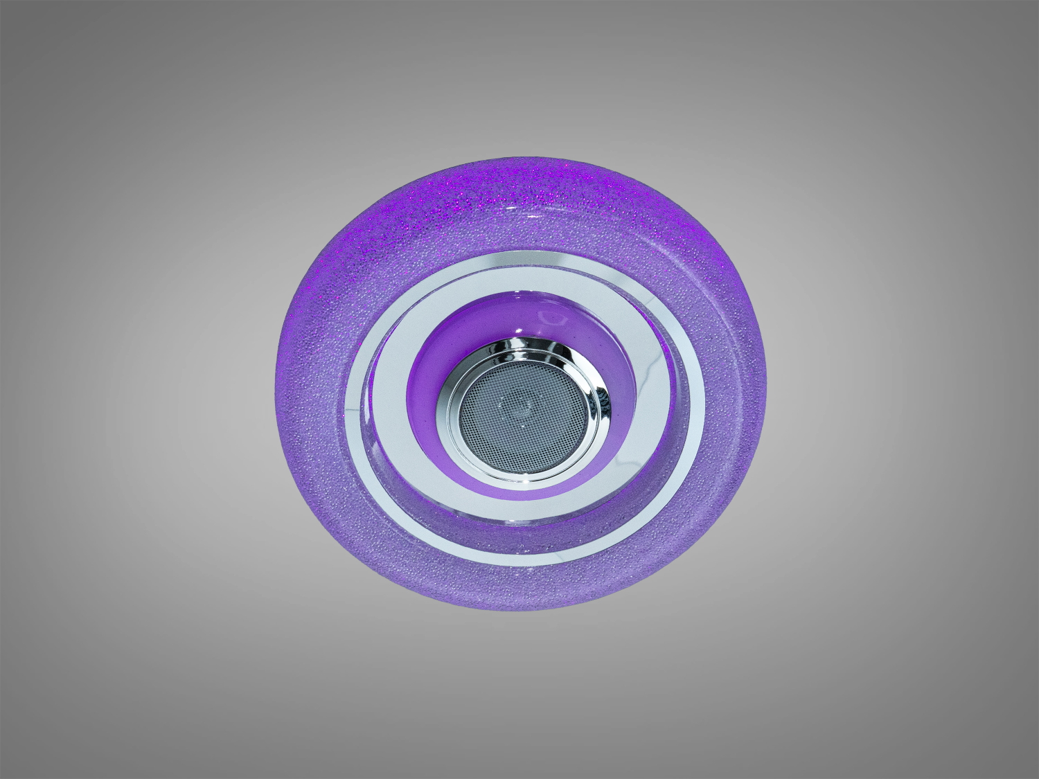 Стельовий світильник з прозорим обідком, що створює ефект зіркового неба. Ідеальний для спальні або вітальні.