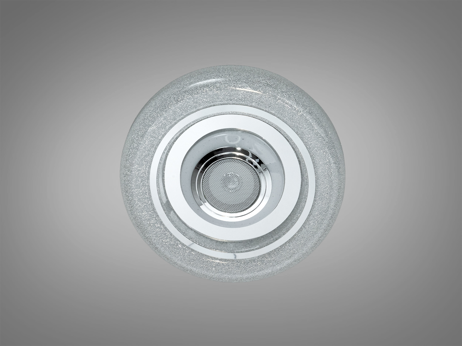 Стельовий світильник з прозорим обідком, що створює ефект зіркового неба. Ідеальний для спальні або вітальні.