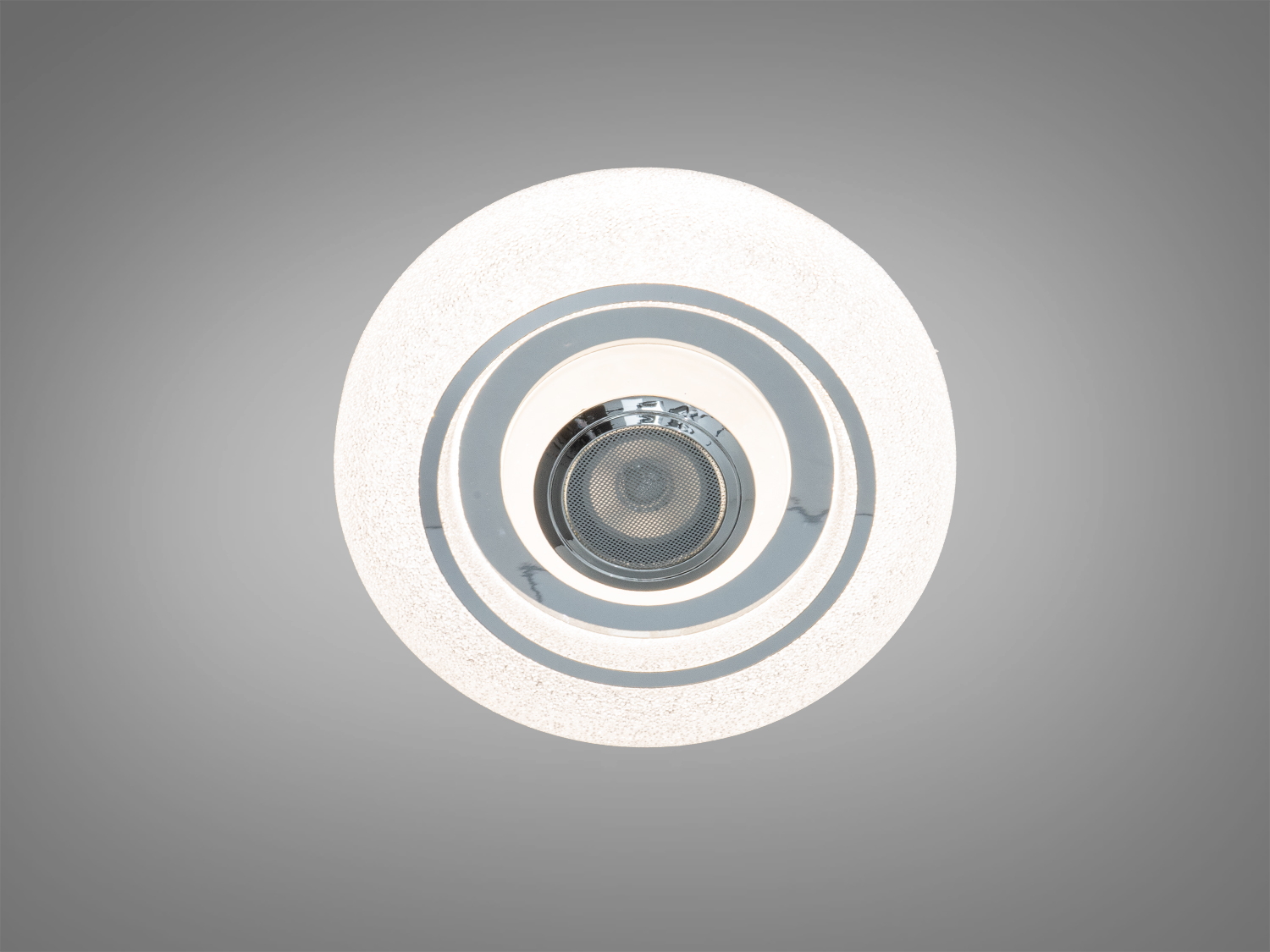 LED стельова люстра біла 45 Вт з Bluetooth колонкою