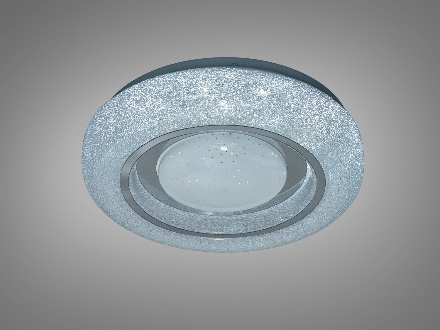 Світильник з білим корпусом та гладкою поверхнею, що забезпечує м′яке освітлення. Підходить для офісних приміщень.