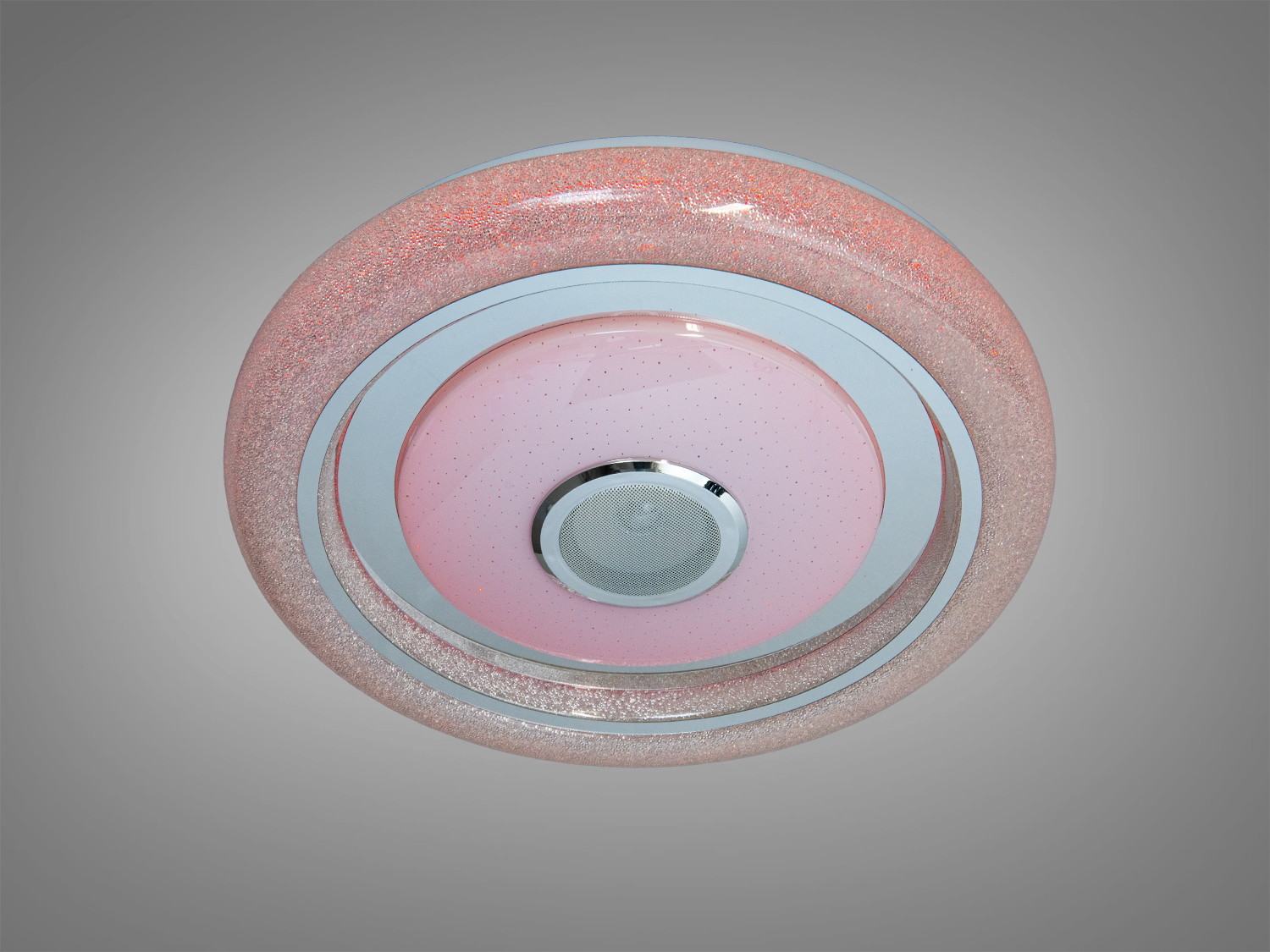 Стельова люстра Diasha Smart біла 80Вт RGB колонка