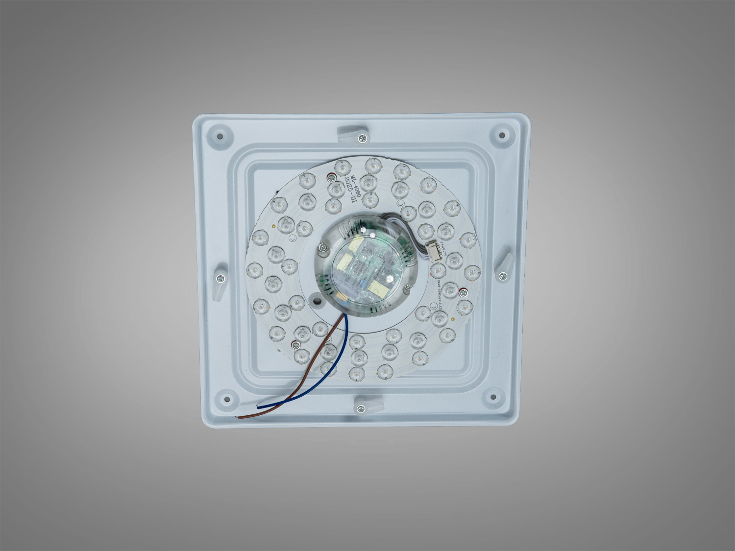 Люстра стельова смарт LED RGB біла 45 Вт 8 м²