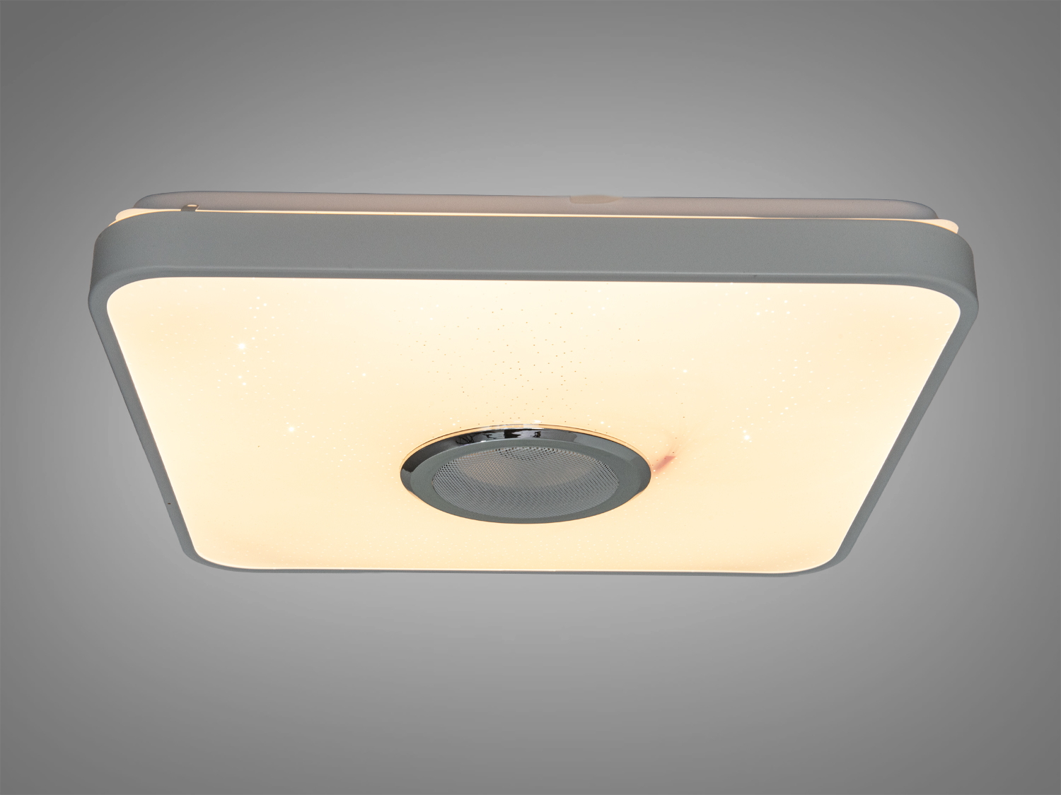 Смарт люстра LED 400x400 біла RGB MP3 70Вт