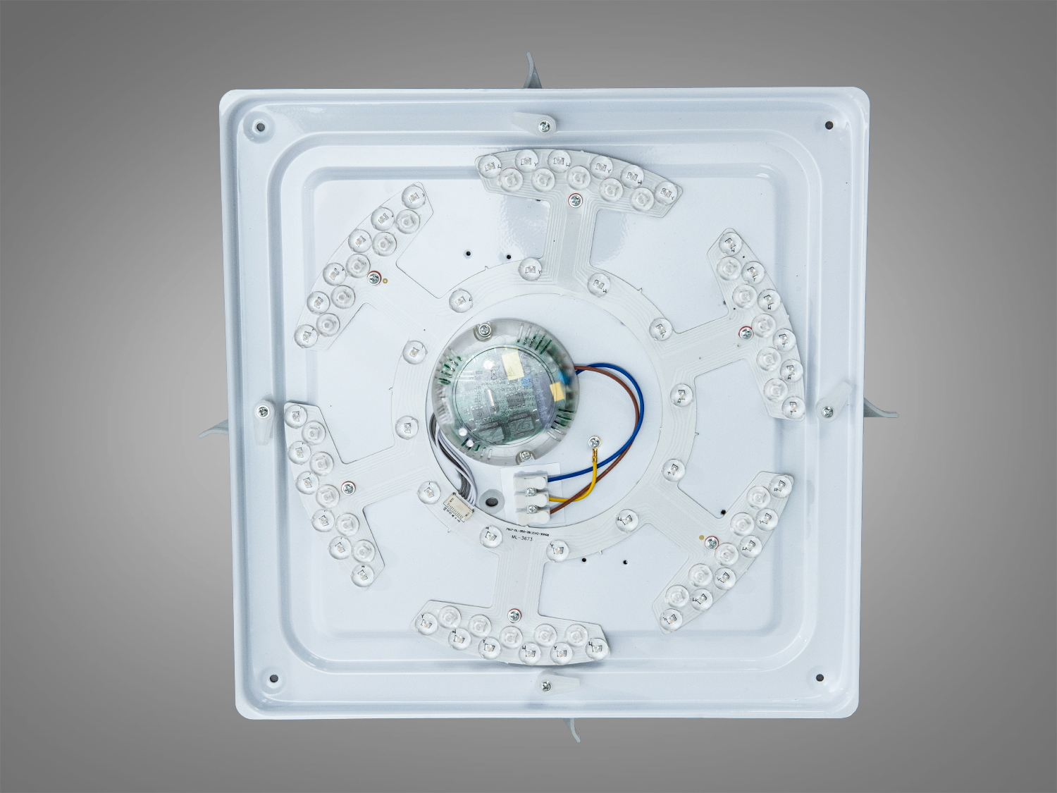 Смарт люстра LED RGB 70 Вт біла з пультом