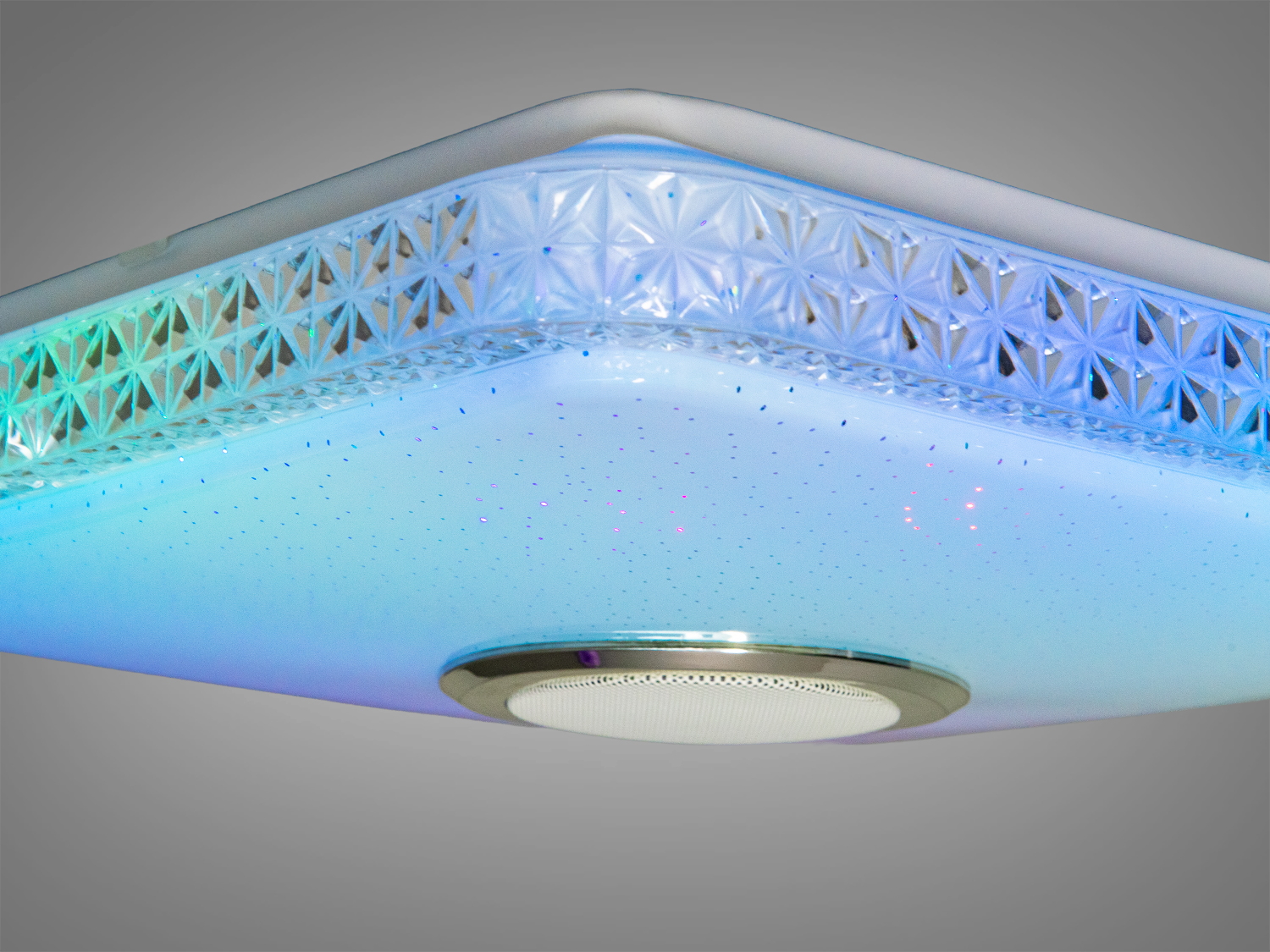 Смарт люстра LED квадрат біла 70 Вт RGB BT TUYA