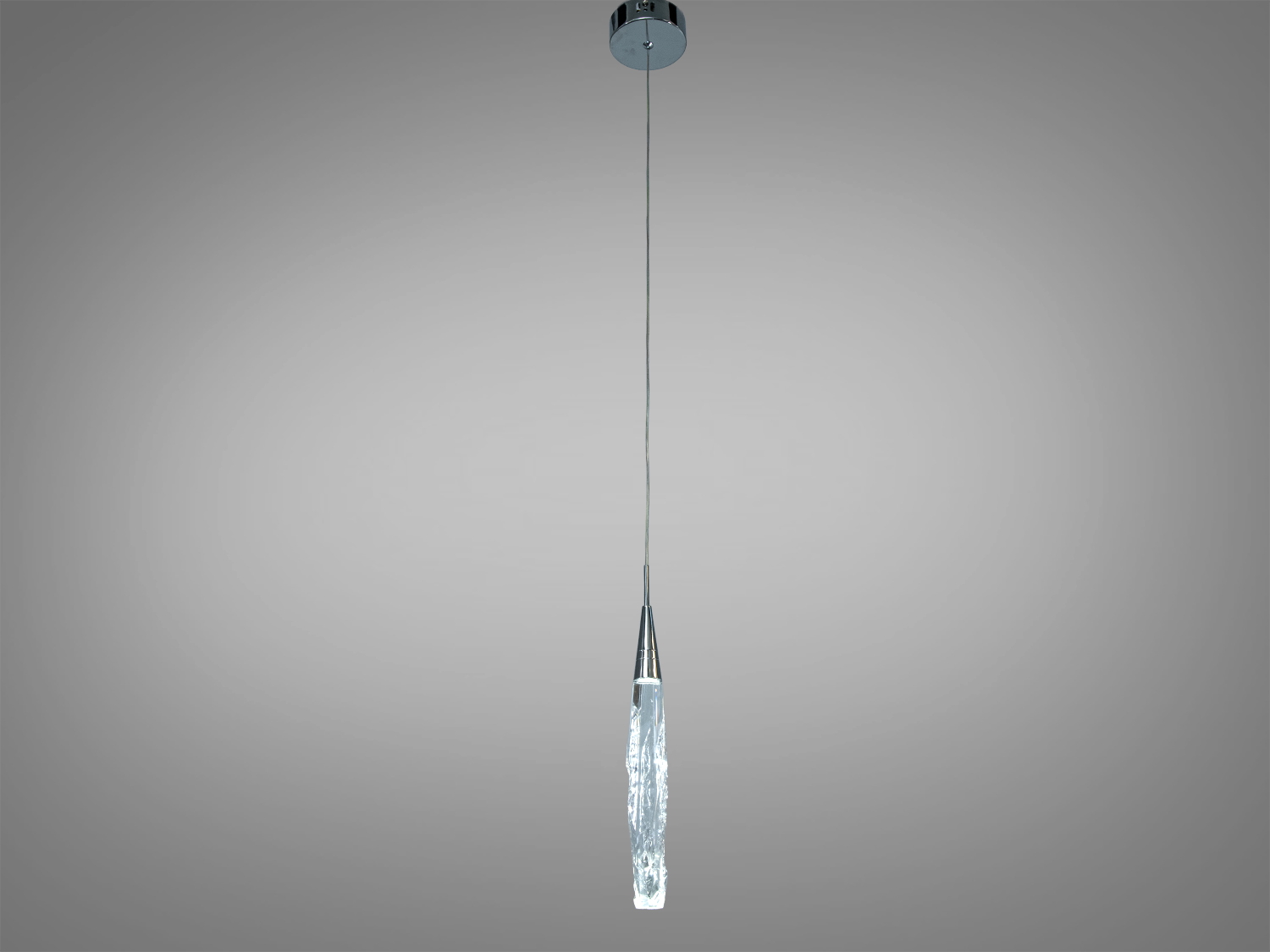 Підвіс LED Diasha Ice Glass хром 4 Вт 220 лм