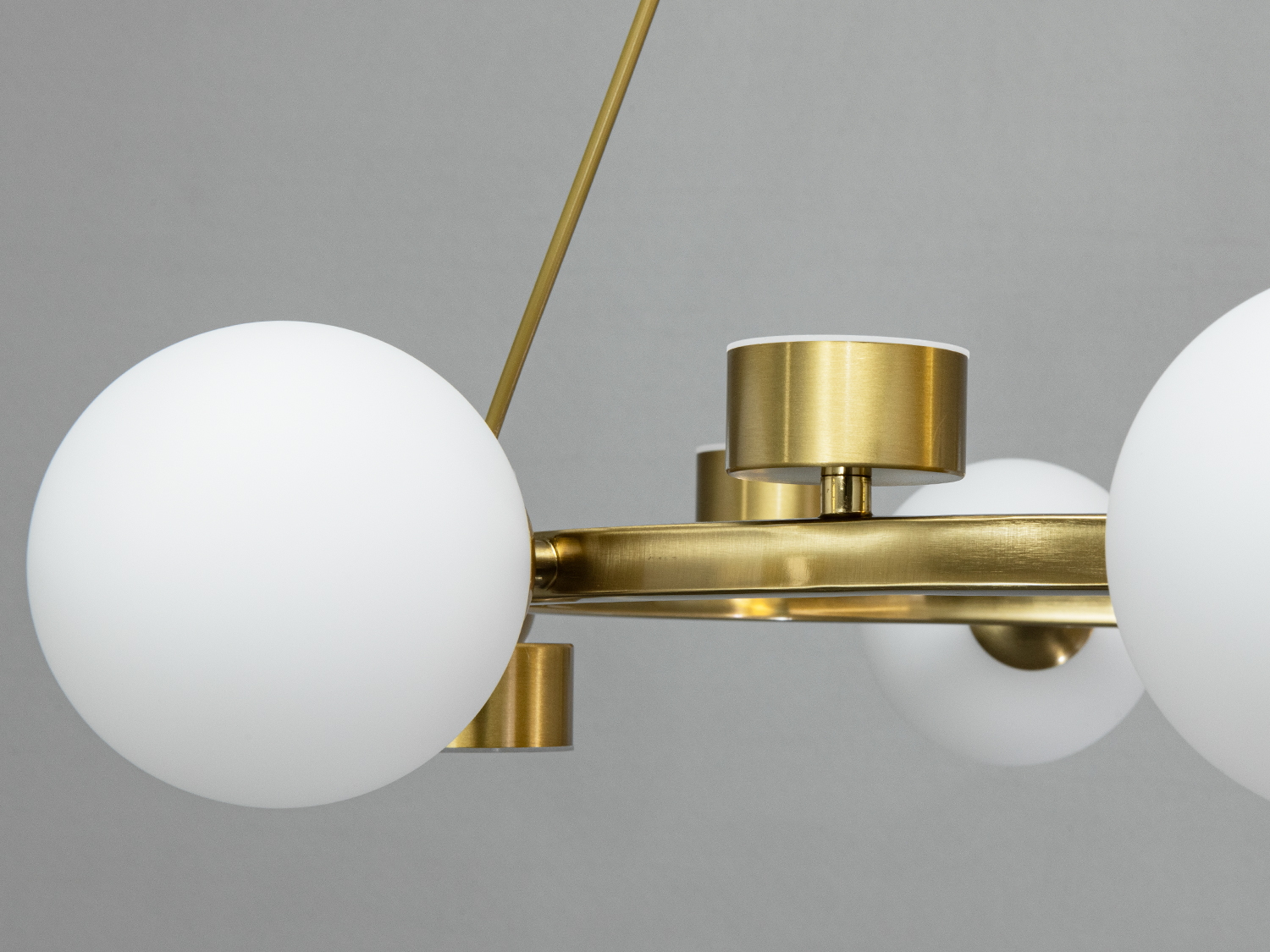 Люстра підвісна Loft бронза 6 куль 6 LED 22 Вт