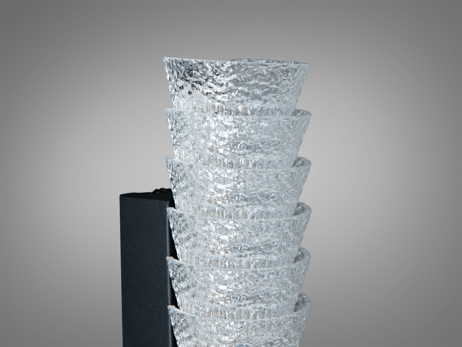 Настінне LED бра чорне 11 Вт акрил 3 режими