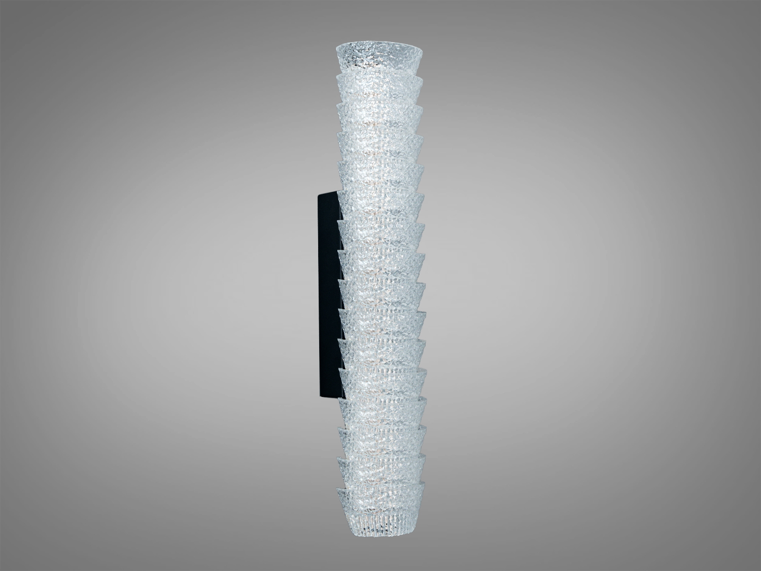 Настінне LED бра чорне 11 Вт акрил 3 режими