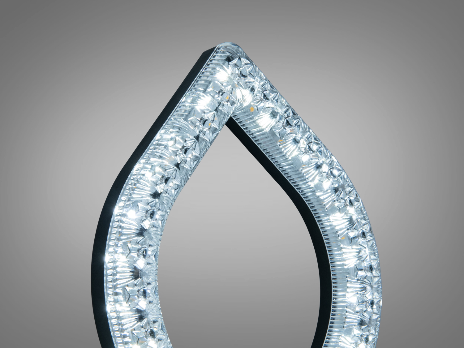 LED настінне бра чорне 17 Вт CCT ланцюжок