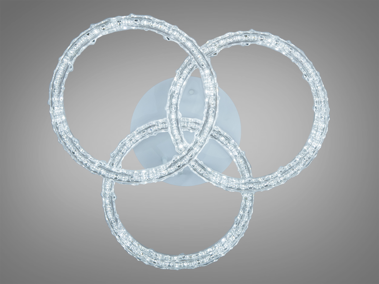 Стельова світлодіодна люстра біла 90W