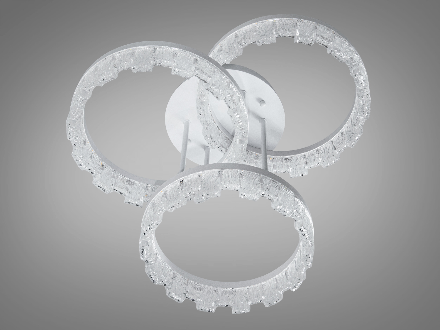 Стельова світлодіодна люстра, 75W