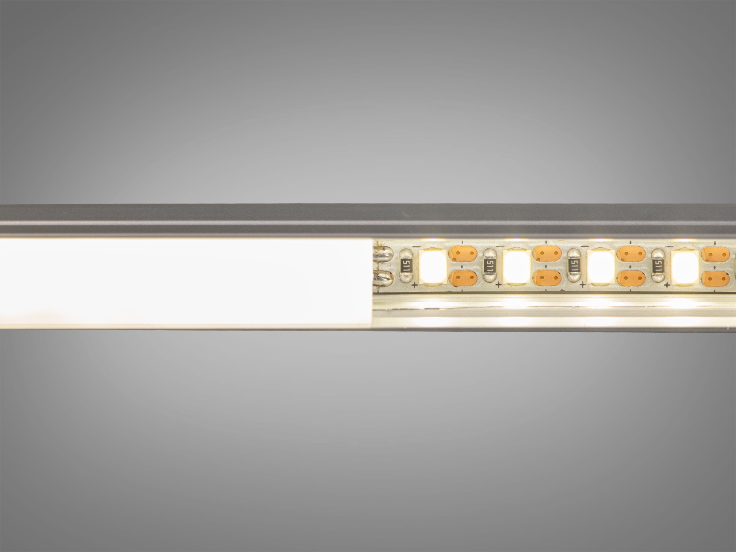 LED стрічка 12В, 120 діодів на метр, 5мм, нейтральний