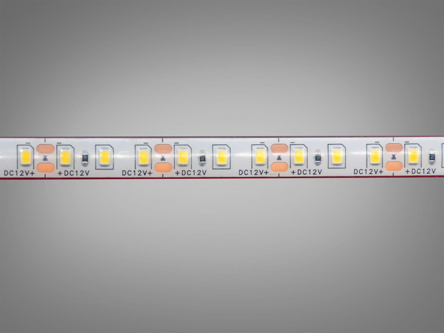 LED стрічка 12в, 120 шт/м, герметична, 8мм, нейтральний