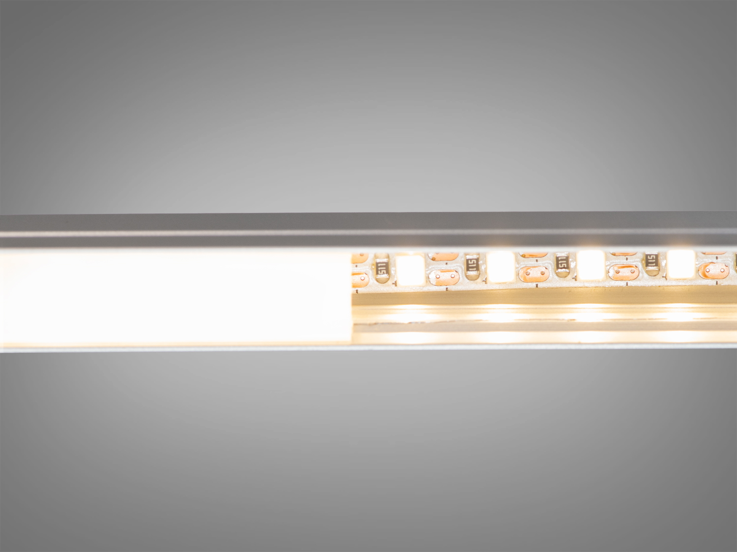 LED стрічка 12В, 120 діодів на метр, 5мм, теплий