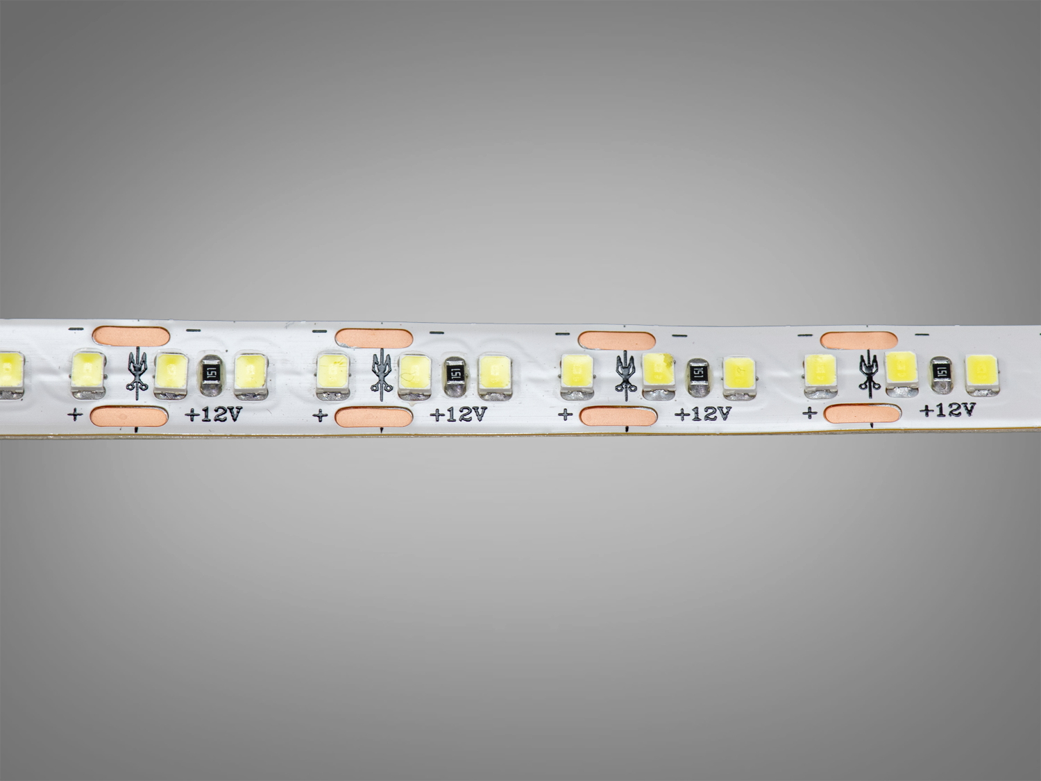 LED стрічка 12В, 180 діодів на метр, 10 мм, холодний