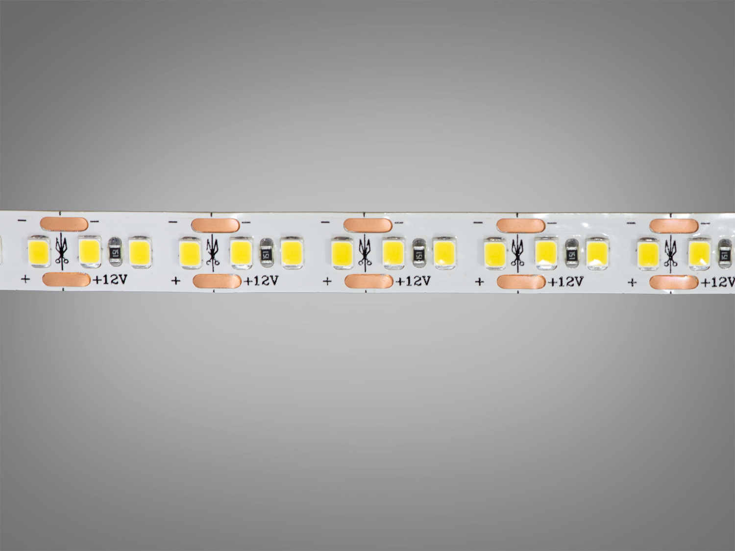 LED стрічка 12В, 180 діодів на метр, 10мм, нейтральний