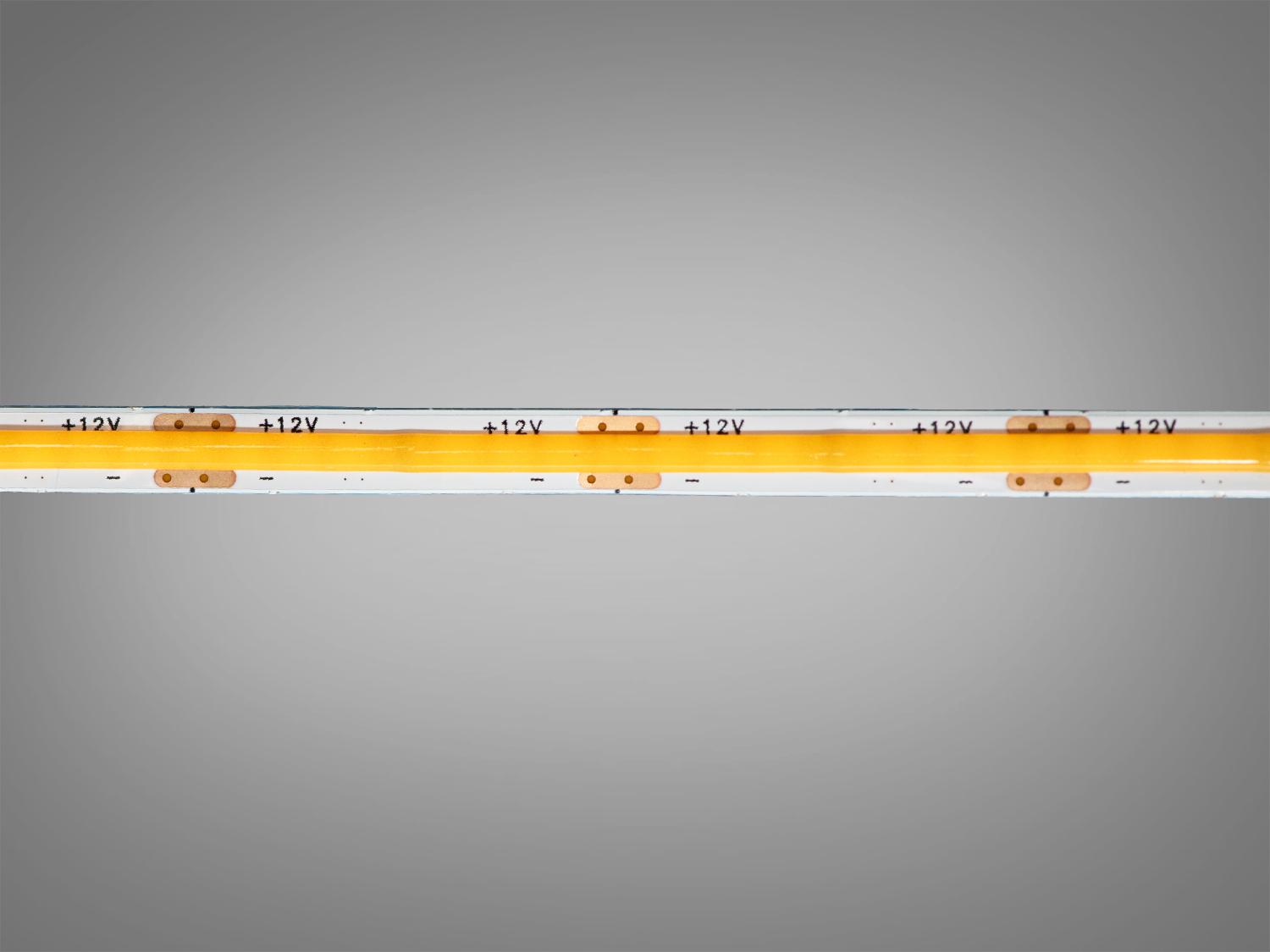 COB LED стрічка 12В, 320 діодів на метр, 5мм, теплий