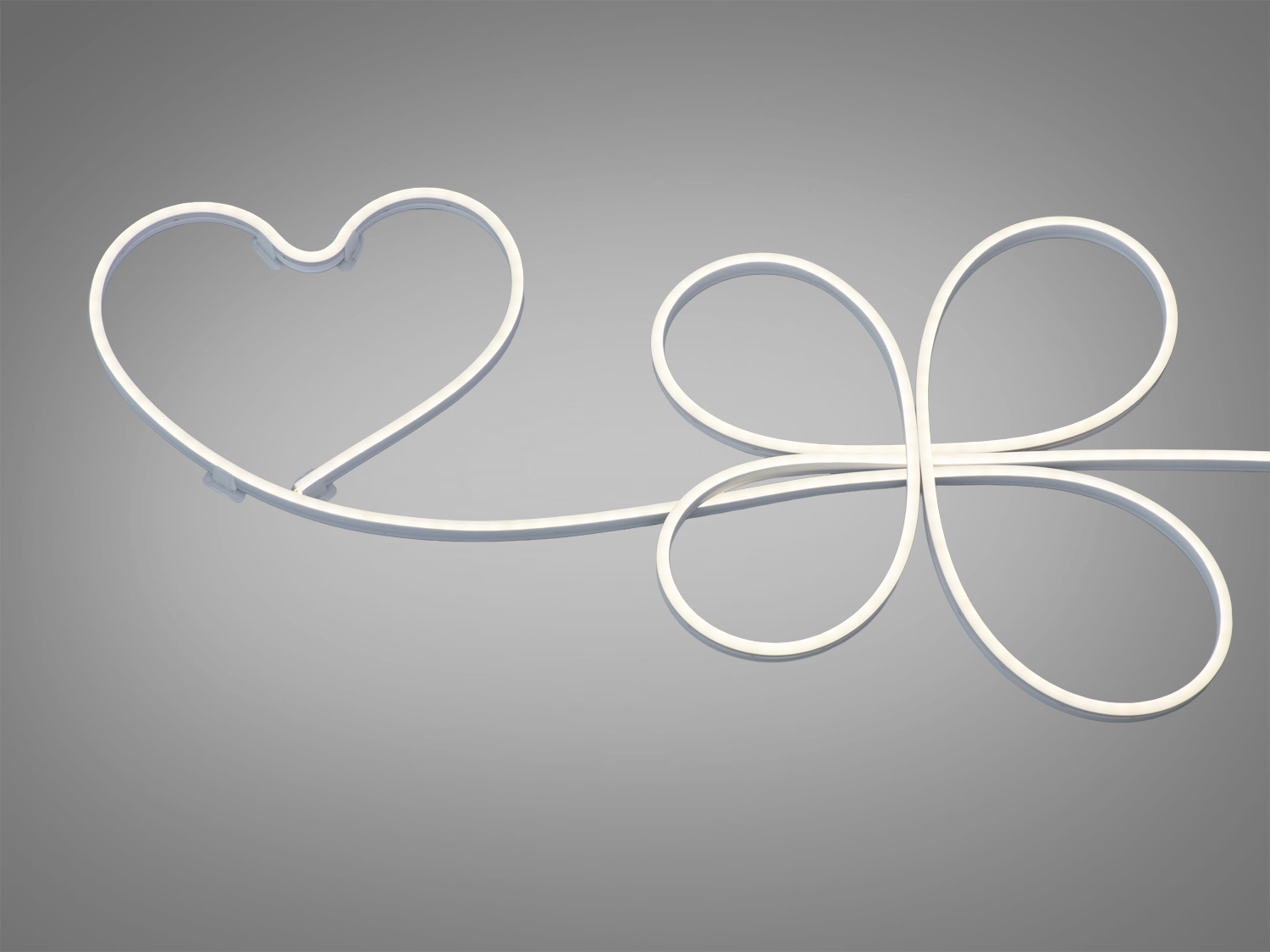 Світлодіодна стрічка у вигляді квітки та серця, створює атмосферне освітлення, ідеально підходить для прикраси інтер′єру.