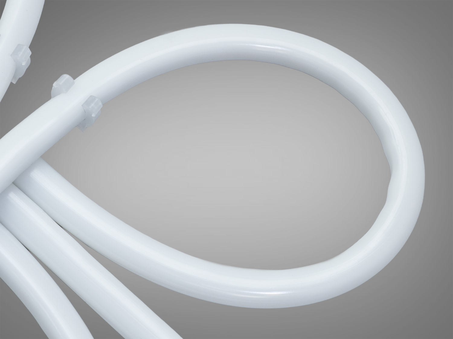 Гнучкий неон 12В тепле світло IP67 11x11мм