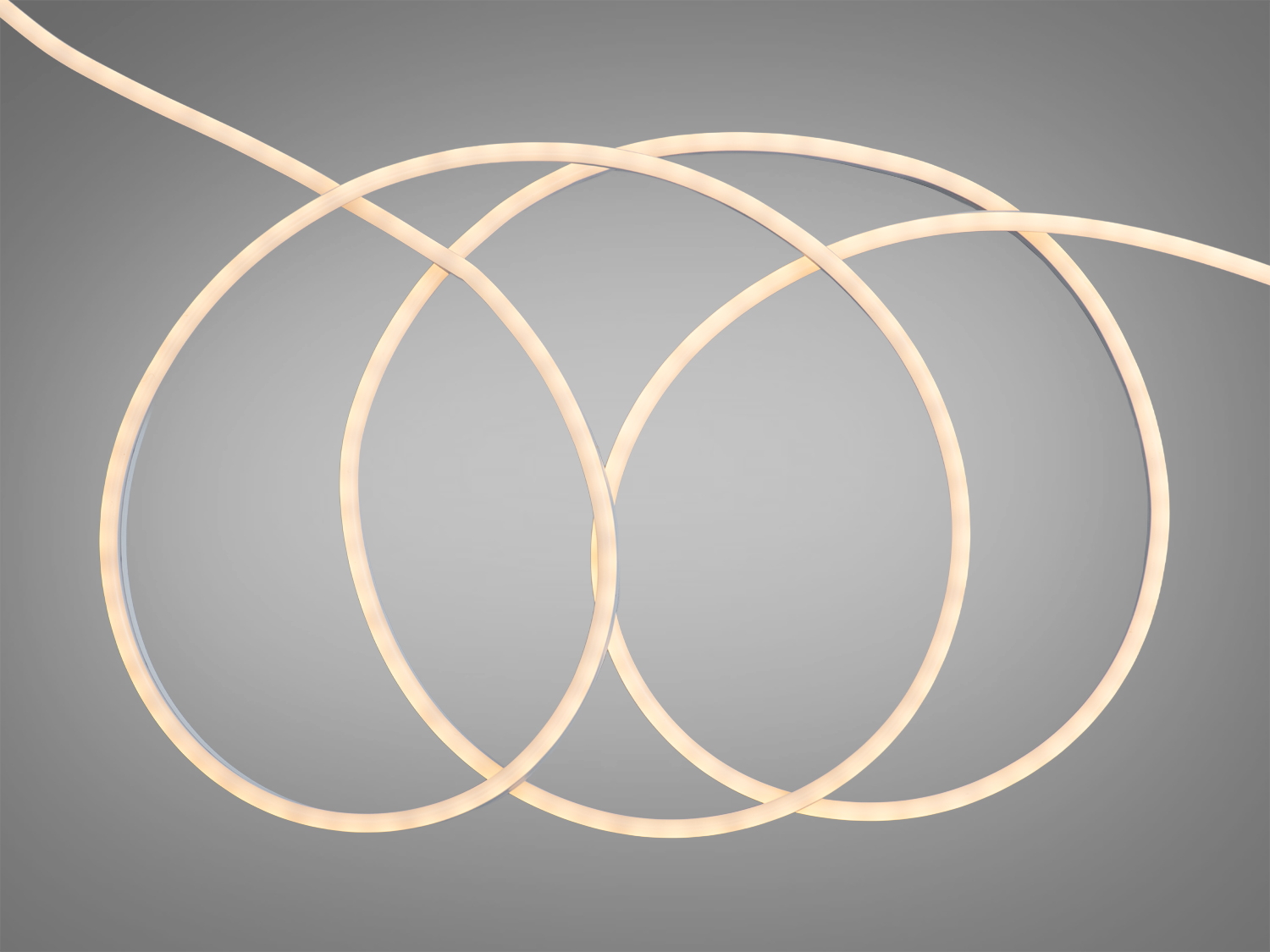 Гнучкий неон Diasha 12В тепле 3200K, 5×11 мм, IP67, 8 Вт/м, 800 лм/м, SMD2835, CRI>80. Рівномірна лінія світла 180° для контурів, ніш і меблів.