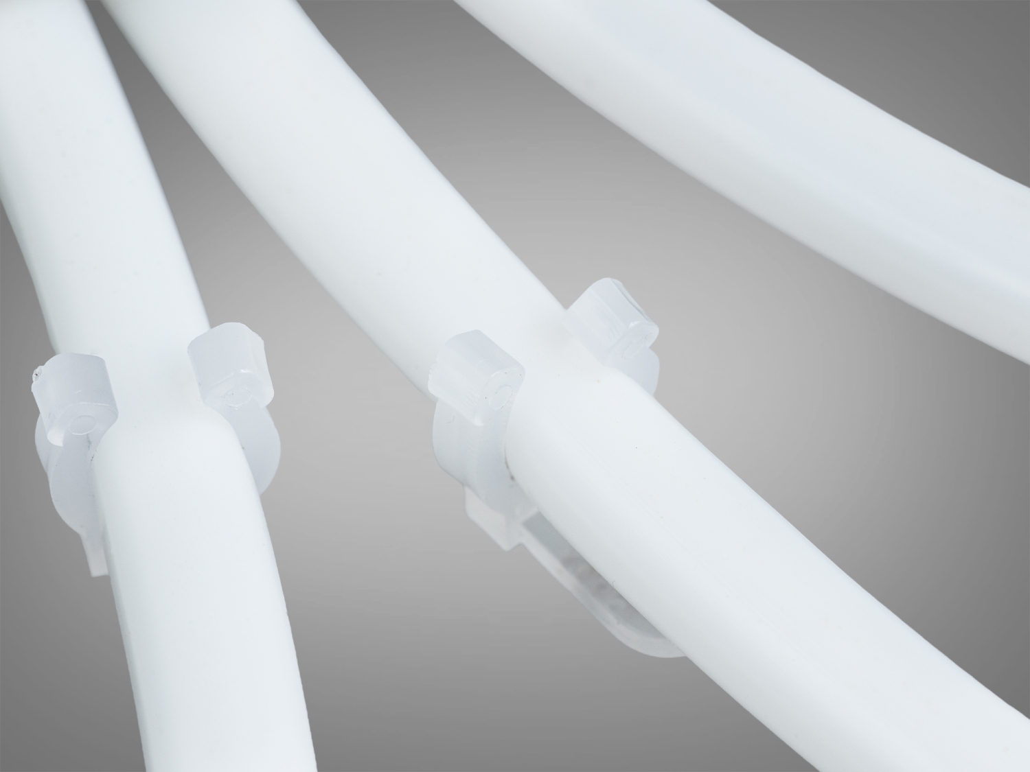 Гнучкий LED неон 220В круглий холодний IP67 8Вт