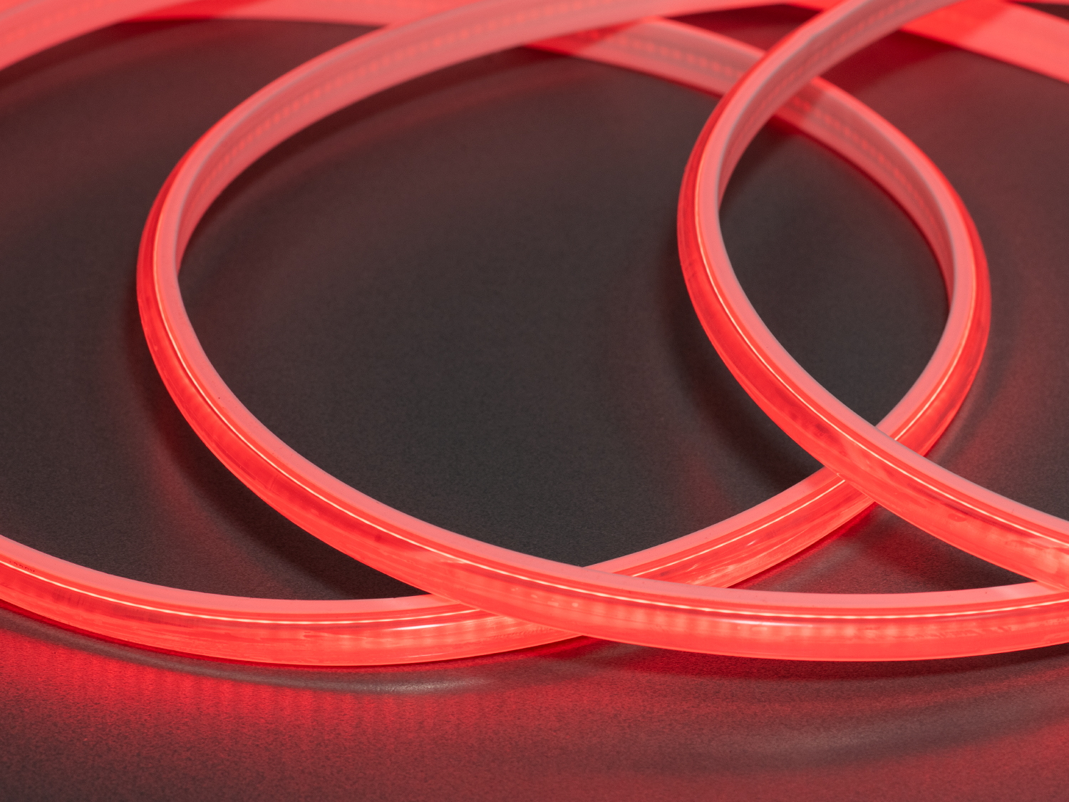 COB LED стрічка 220в, 288 шт/м, герметична, 10мм, червоний